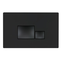 Кнопка смыва BB074NERO, чёрная матовая - Gidratop.ru изображение