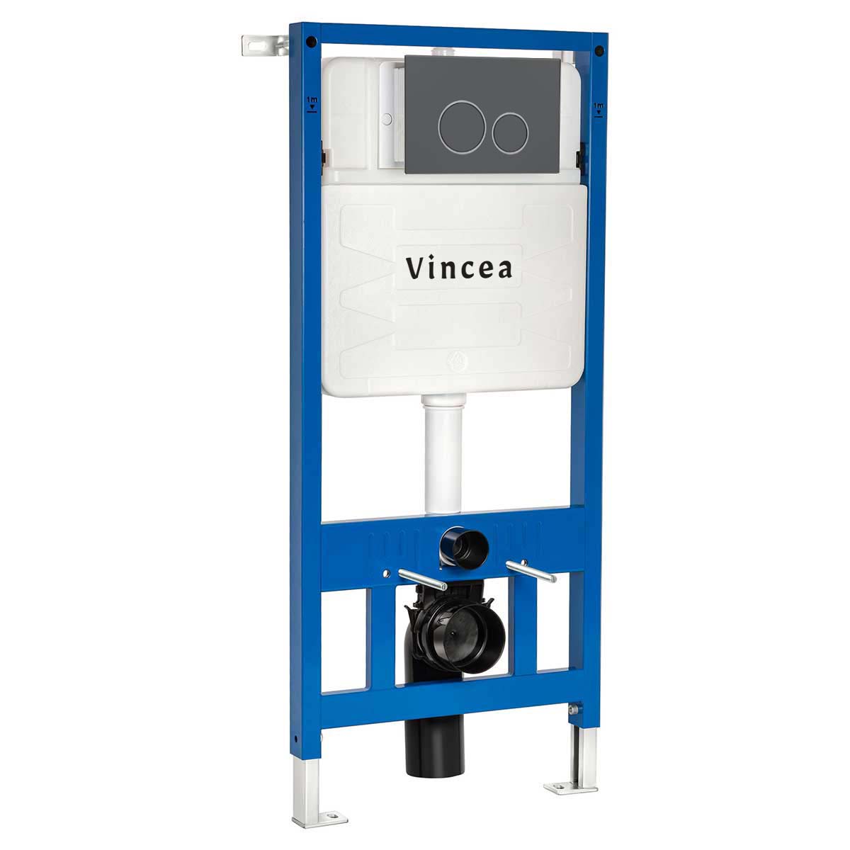 Инсталляция для подвесного унитаза Vincea VIS-601, 500*1112, цвет сине-белый - Gidratop.ru изображение