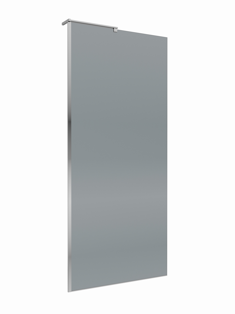 Душевая перегородка BelBagno UNO-L-1-TB-90-GR-Cr - Gidratop.ru изображение