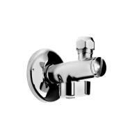 Gessi  запорный кран-фильтр под раковину с подводом воды на 1/2, цвет: хром - Gidratop.ru изображение