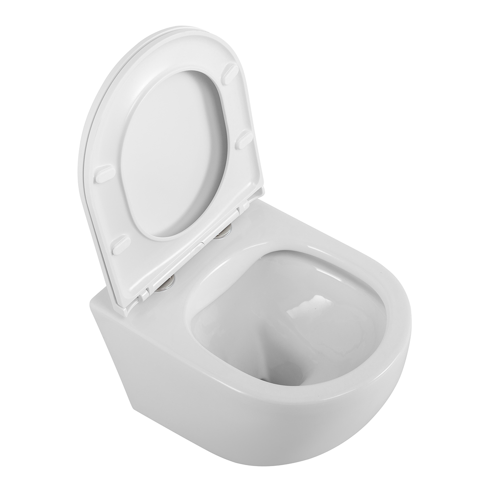 Комплект 3 в 1 Унитаз подвесной с сиденьем BelBagno UNO BB3105CHR/SC + Система инсталляции для унитазов BelBagno BB002-80  с кнопкой смыва BB014-SR-BIANCO - Gidratop.ru изображение