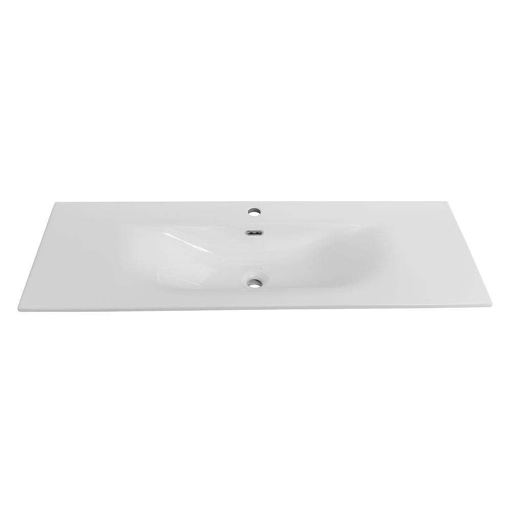 Керамическая раковина CZR-8099-120, 1210x460x170 - Gidratop.ru изображение