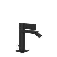 GESSI  INVERSO DIAMANTATO смеситель для биде с донным клапаном и соединительными шлангами, цвет: Matte Black - Gidratop.ru изображение