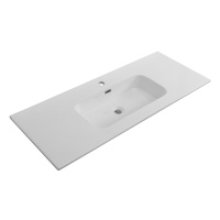 Керамическая раковина CZR-8095-120, 1210x460x170 - Gidratop.ru изображение