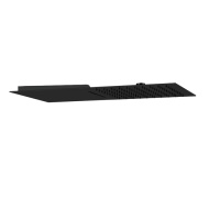 GESSI Tremillimetri верхний душ QUADRO 300х550 мм,   подключение: 1/2 цвет: Black XL (без переключателя) - Gidratop.ru изображение