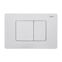 Кнопка смыва ABBER AC0120MW белая матовая - Gidratop.ru изображение