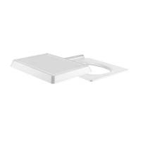 GESSI сиденье с крышкой для унитаза, без петель, цвет белый - Gidratop.ru изображение