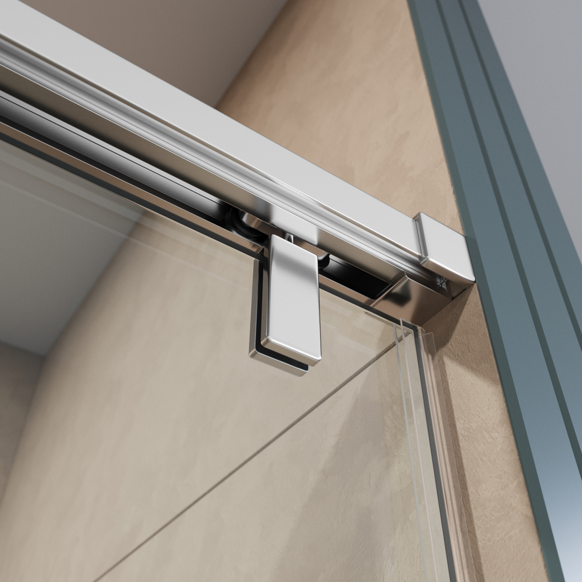 Душевая дверь BelBagno SOFT_CLOSE-1-BF-1-140-C-Cr - Gidratop.ru изображение