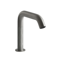 GESSI 316 CESELLO смеситель для раковины, электронный, с кран-фильтром для регулировки температур и напора воды, выс излива 150 мм, цвет Steel Brushed - Gidratop.ru изображение