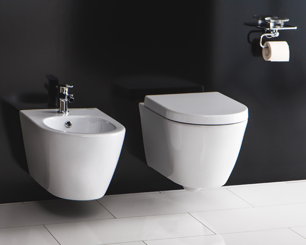 Унитаз подвесной безободковый BelBagno MARINO BB105CHR/BB105SC - Gidratop.ru изображение