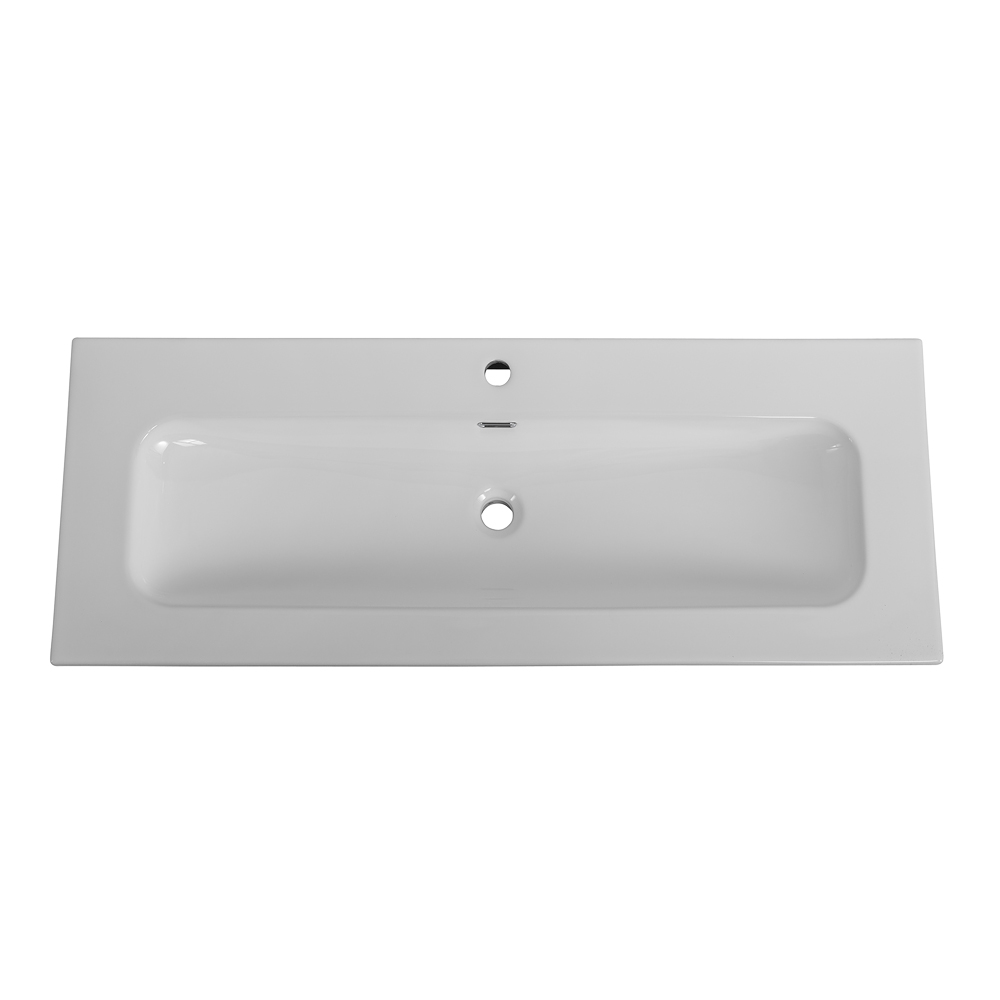 Керамическая раковина CZR-8073-120, 1210x460x155 - Gidratop.ru изображение
