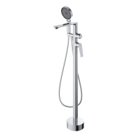 COMFORT-VDP-01 Напольный смеситель для ванны, хром - Gidratop.ru изображение