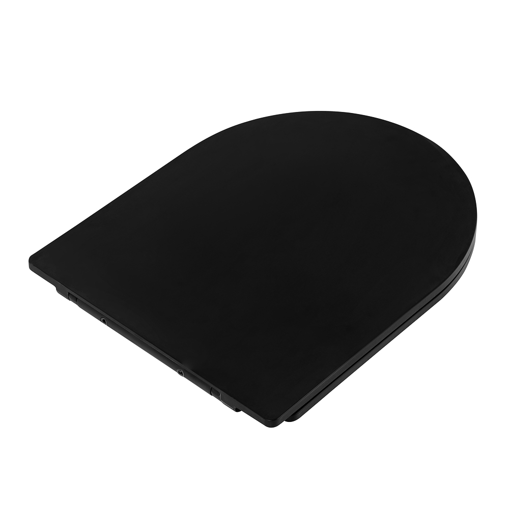 Унитаз подвесной безободковый BelBagno COLORATO, черный BB062CHR-MB/BB062SC-MB - Gidratop.ru изображение