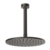 Gessi Ingranaggio верхний душ потолочная, поворотная с шарниром, цвет: Black Metal Brushed PVD