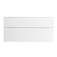 MARINO-H60 База под раковину подвесная с двумя выкатными ящиками, Bianco Lucido, 1100x450x600, MARINO-H60-1100-2C-SO-BL-P - Gidratop.ru изображение
