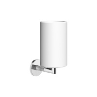 Gessi Anello стакан настенный белый, цвет: хром - Gidratop.ru изображение