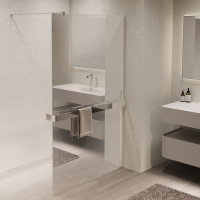 Душевая перегородка Walk-In VSW-1HR900MR, 900*2000, хром, стекло зеркальное