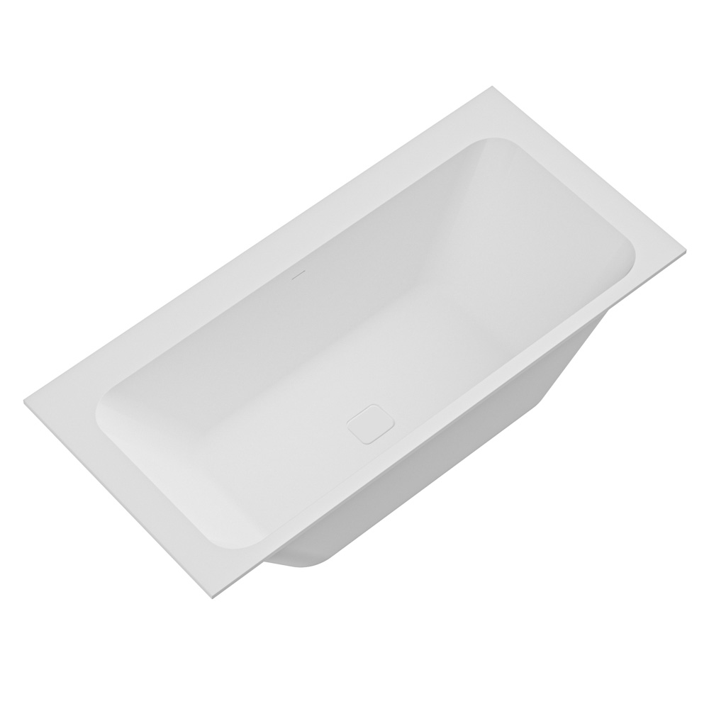 Ванна из искусственного камня Solid Surface CEZARES CZR-SLIDER-170-80-57-SSB - Gidratop.ru изображение