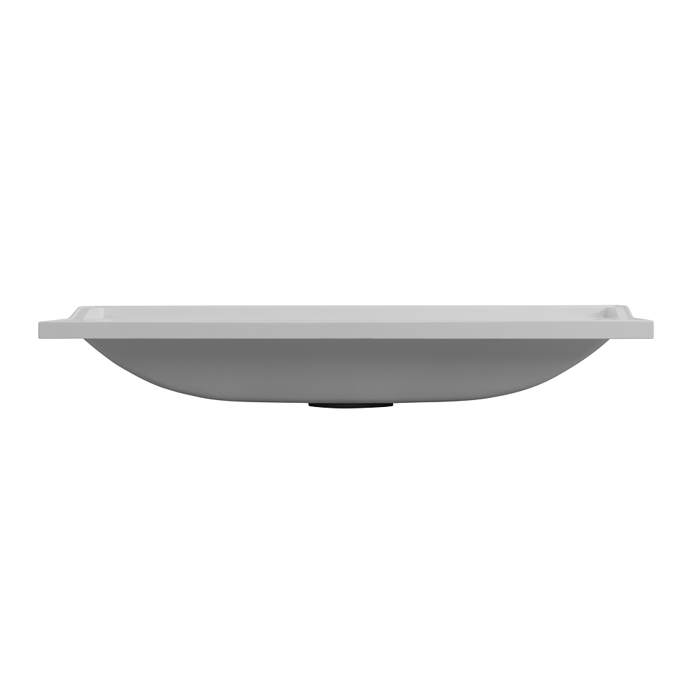 раковина из искусственного мрамора, 1000x450x179, CZR-1000/450-LV-MR-FS - Gidratop.ru изображение