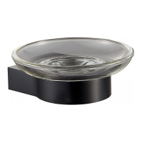 Мыльница с держателем WONZON & WOGHAND CARBON, Черный (WW-7722) - Gidratop.ru изображение