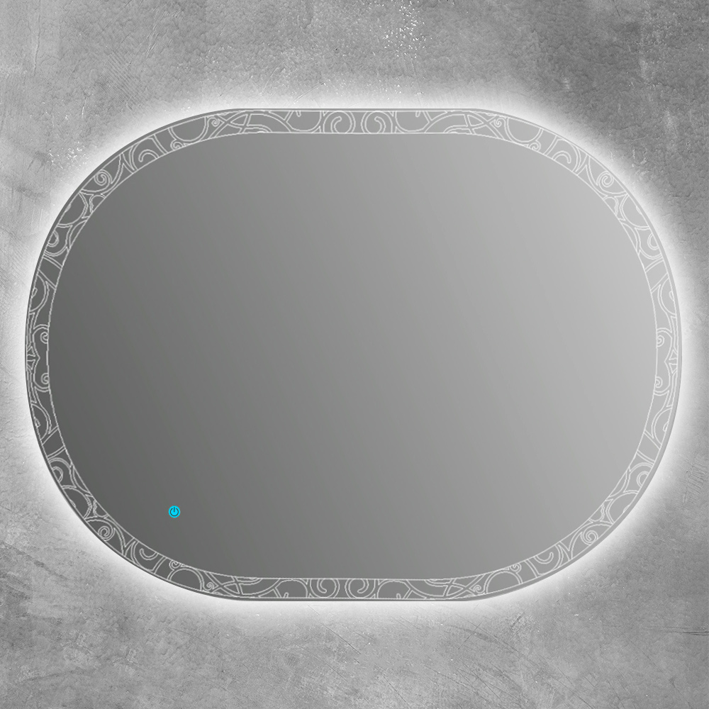 Зеркало со встроенной LED подсветкой 44997, 100x75 - Gidratop.ru изображение