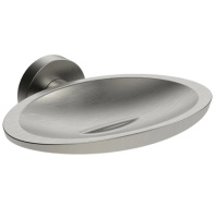 Colombo Plus Мыльница подвесная, металлическая, цвет: PVD нержавеющая сталь - Gidratop.ru изображение