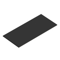CADRO Вставка в дно металлического каркаса под раковину, Nero, 957x417, CADRO-100-MENS-NERO - Gidratop.ru изображение