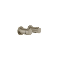 GESSI ANELLO внешние части для термостатического смесителя на 3 позиции, цвет Finox Brushed Nickel - Gidratop.ru изображение