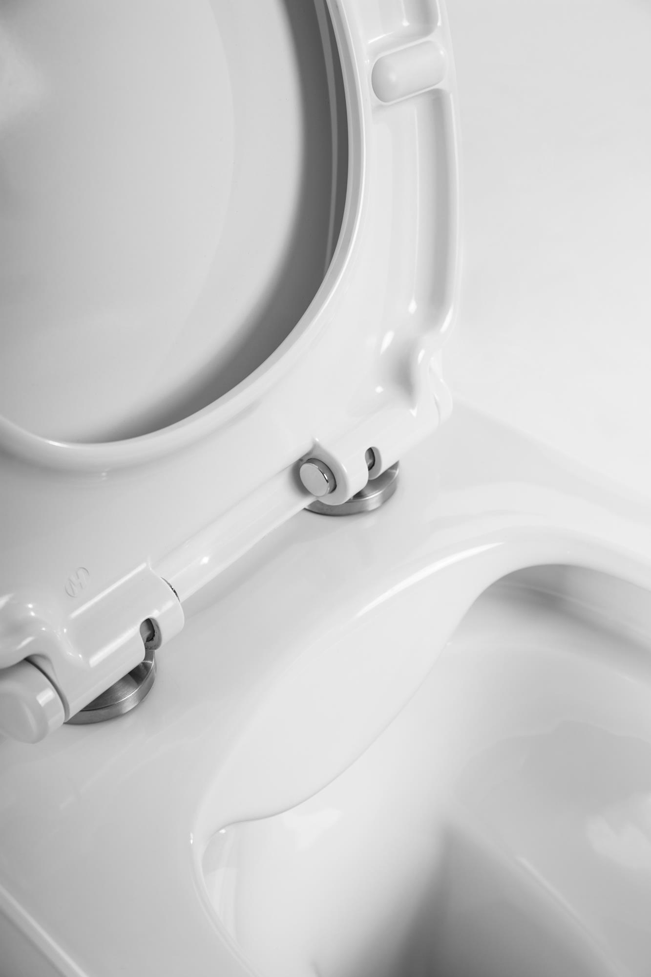 Унитаз подвесной безободковый BelBagno ACQUA BB340CHR/BB2020SC - Gidratop.ru изображение