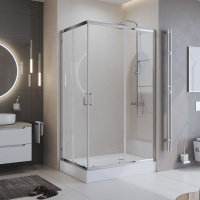 Душевой уголок BelBagno UNO-195-AH-2-120/90-C-Cr - Gidratop.ru изображение