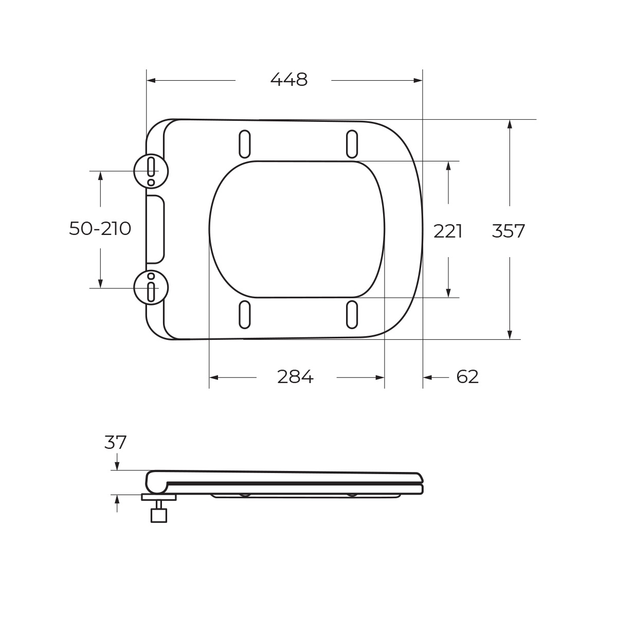 Унитаз-компакт безободковый BelBagno ARDENTE-R BB02093CPR/SC/BB02093T - Gidratop.ru изображение