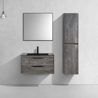 База под раковину Chiara 2D 800 подвесная, 2 выкатных ящика soft-close, G.Stone - Gidratop.ru изображение