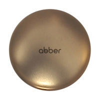Накладка на слив для раковины ABBER AC0014MMG золото матовое, керамика - Gidratop.ru изображение