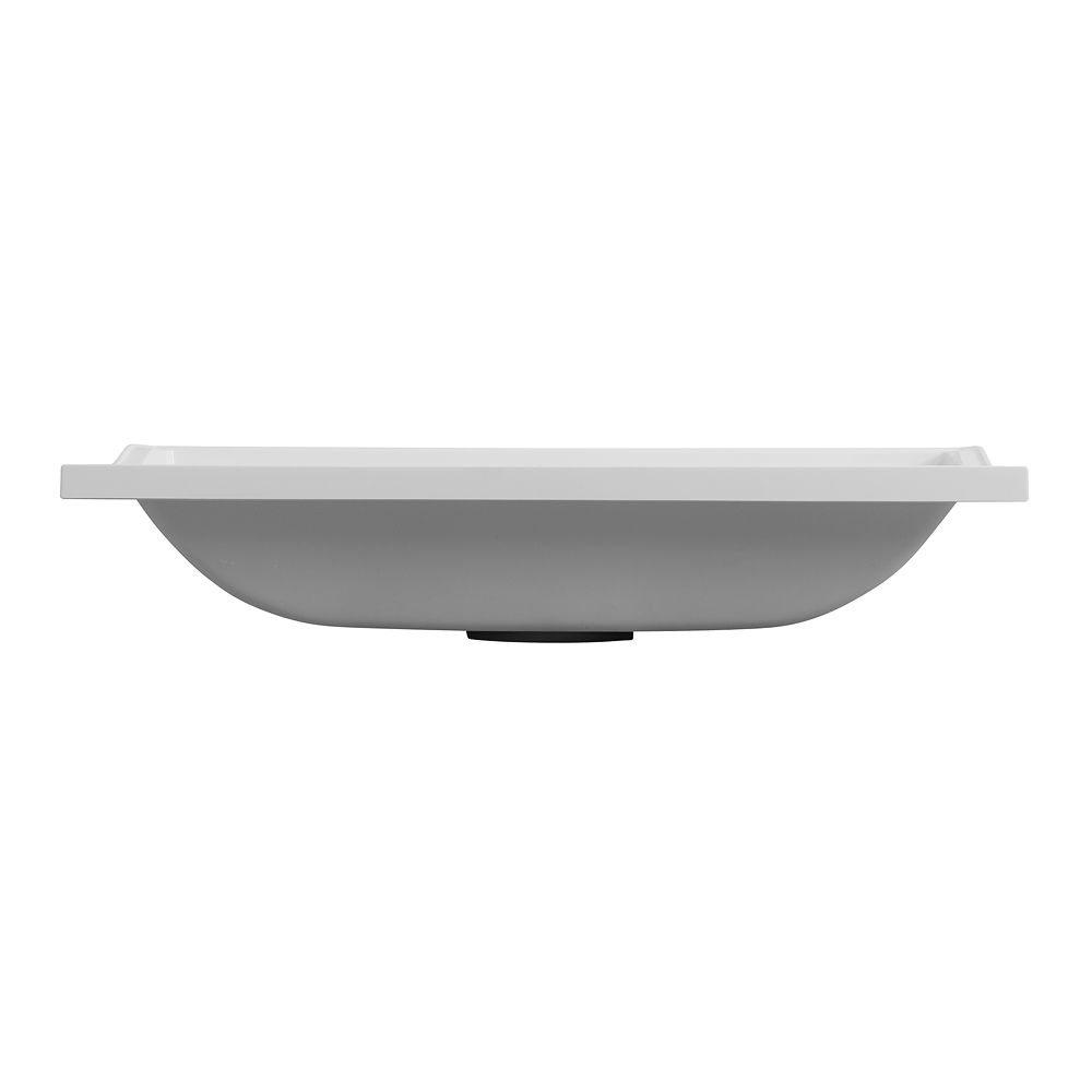 раковина из искусственного мрамора, 800x450x179, CZR-800/450-LV-MR-FS - Gidratop.ru изображение