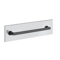 Gessi Emporio accessories полотенцедержатель для крепления на стекло, 45 см, цвет: Black XL - Gidratop.ru изображение