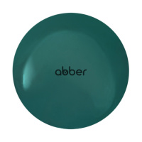 Накладка на слив для раковины ABBER AC0014MBG темно зеленая, керамика - Gidratop.ru изображение