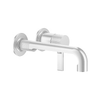 GESSI INCISO встраиваемый смеситель для раковины с изливом 219-189мм (внешние части), цвет: хром