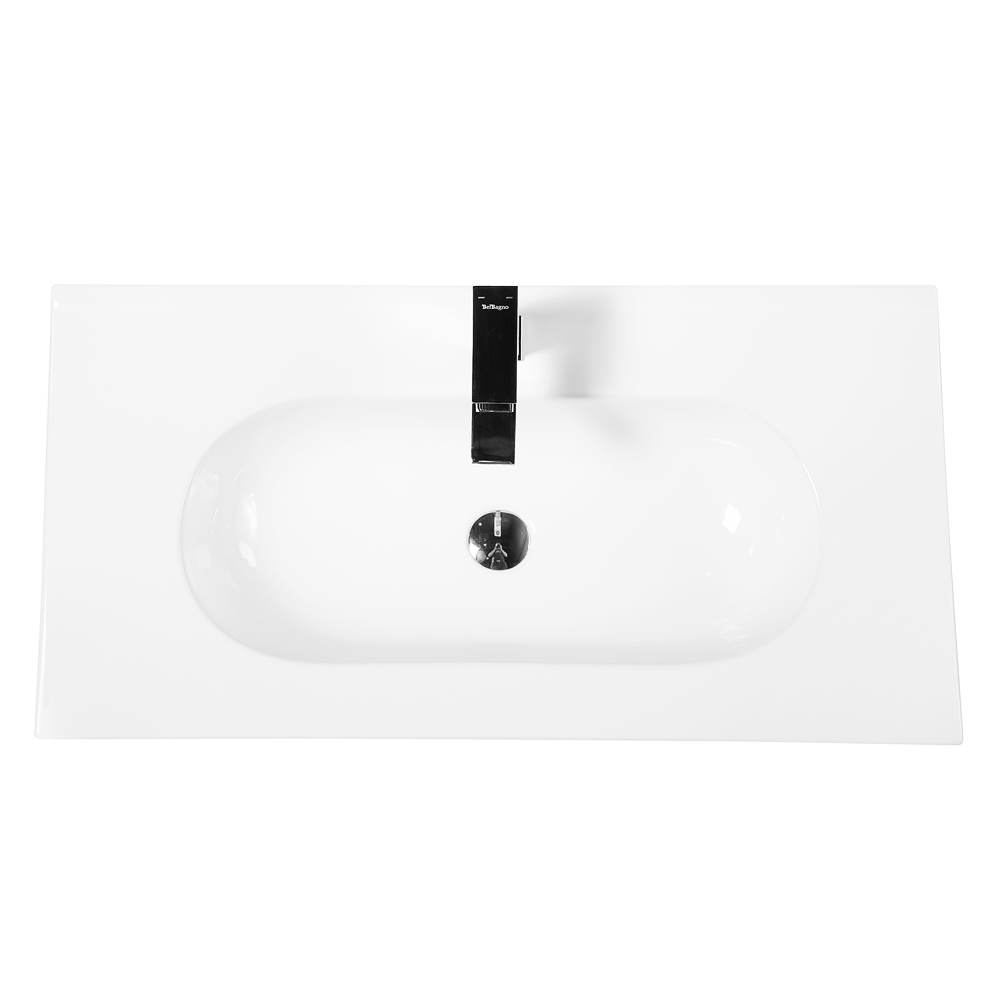 LOVE Керамическая раковина LOV-900-LVB 910x460x175 - Gidratop.ru изображение