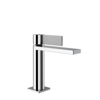 GESSI  INVERSO DIAMANTATO смеситель для раковины с донным клапаном StopGo и соединительными шлангами, цвет: хром - Gidratop.ru изображение