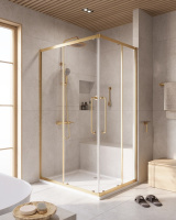 Душевой уголок CEZARES RELAX-304-AH-2-120/90-C-BORO - Gidratop.ru изображение