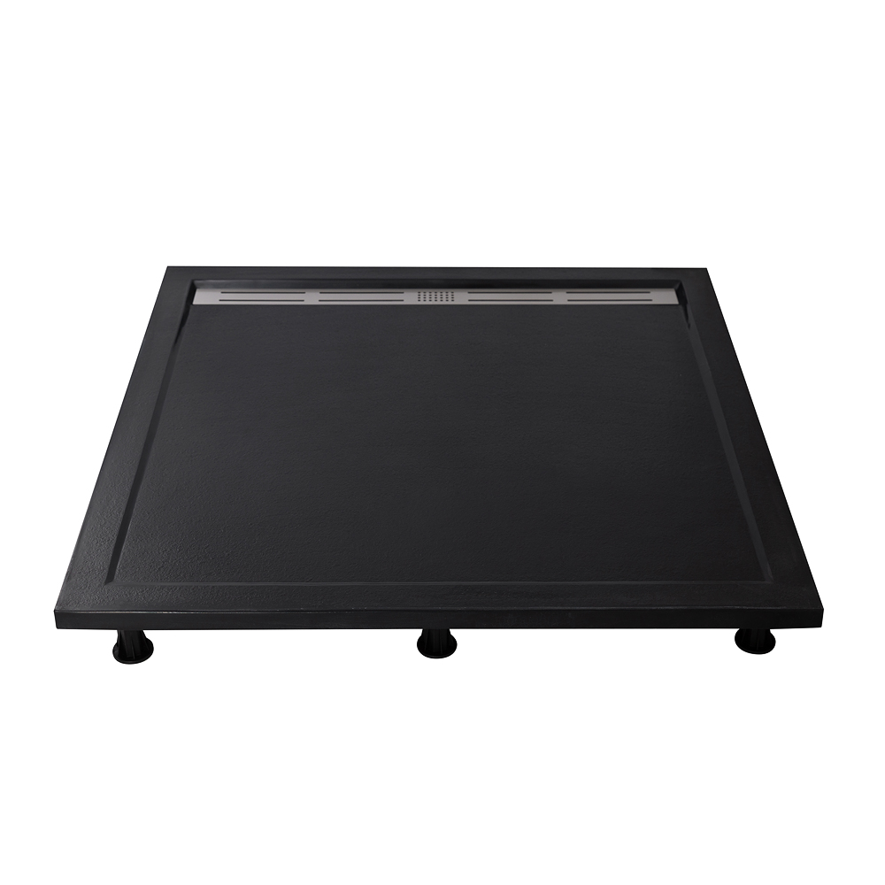Поддон из искусственного мрамора CEZARES TRAY-AS-A-100-30-NERO - Gidratop.ru изображение