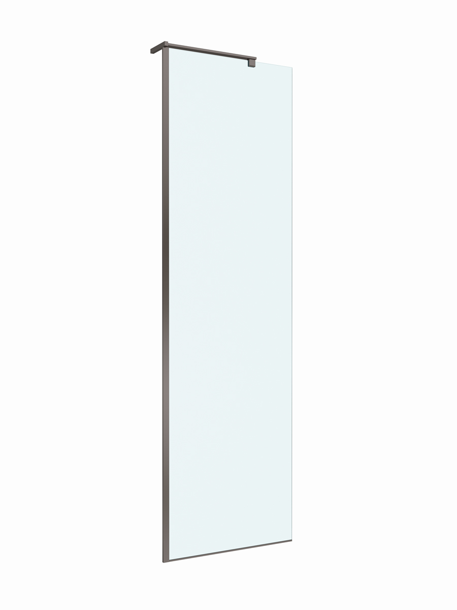 Душевая перегородка BelBagno UNO-L-1-TB-60-C-GM - Gidratop.ru изображение