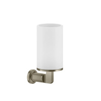 GESSI INCISO стакан настенный, цвет: белый/finox - Gidratop.ru изображение