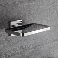 Colombo Basic Q Мыльница, цвет: хром