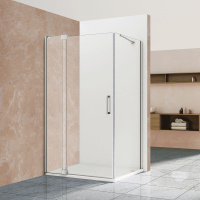 Душевой уголок Extra VSR-1E111280CL, 1100/1200*800, хром, стекло прозрачное - Gidratop.ru изображение