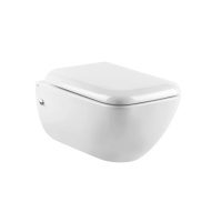 GESSI унитаз подвесной 540х358 мм., в комплекте с крышкой-сиденьем с механизмом Soft Close, фурнитура хром, цвет белый глянцевый - Gidratop.ru изображение