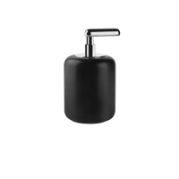 Gessi Goccia дозатор для жидкого мыла настольный, цвет: хром/черный - Gidratop.ru изображение