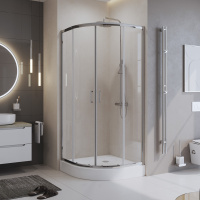 Душевой уголок BelBagno UNO-195-R-2-80-C-Cr - Gidratop.ru изображение