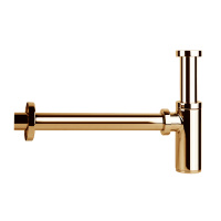 GESSI сифон для раковины, круглый, цвет Copper PVD - Gidratop.ru изображение