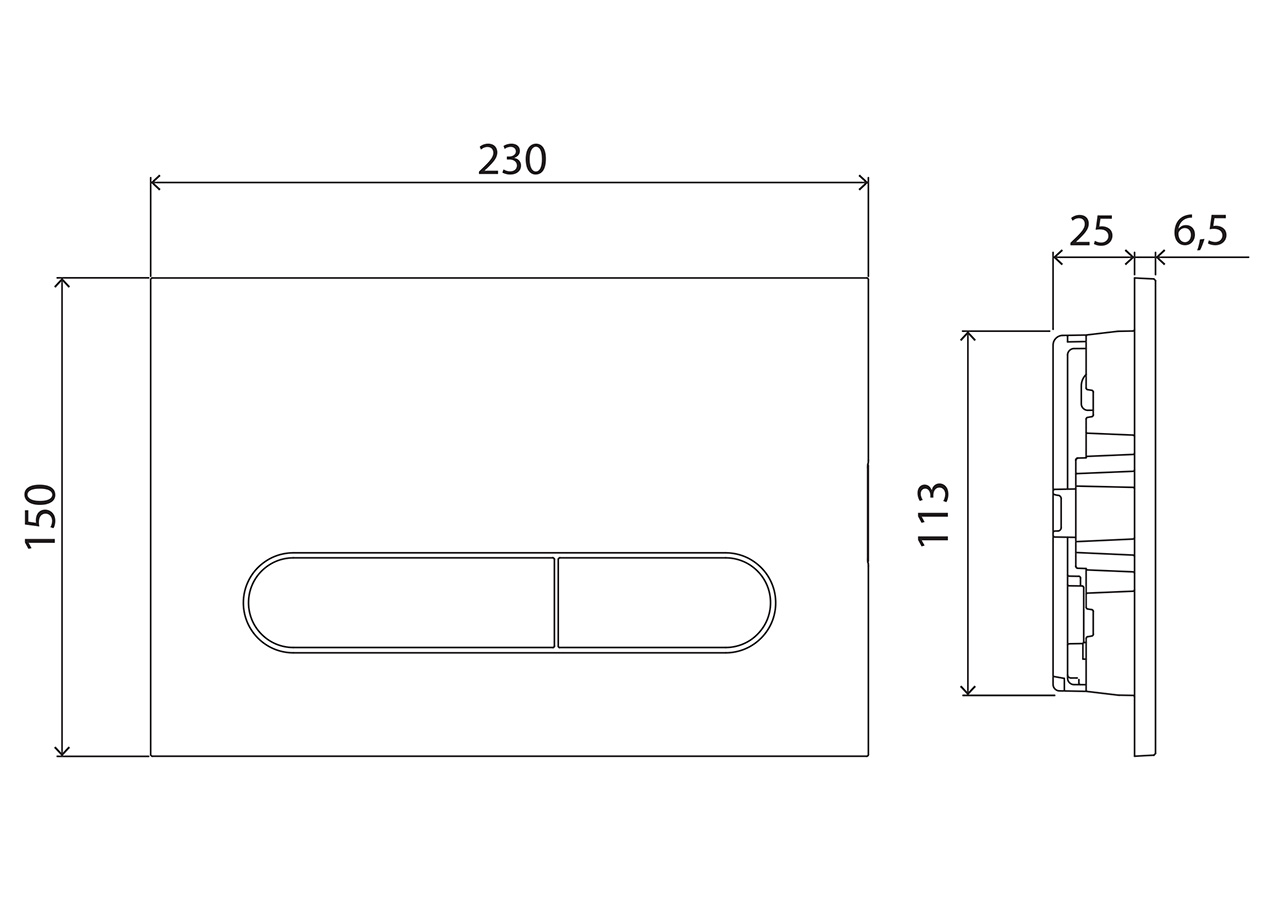 Комплект 3 в 1 Унитаз подвесной с сиденьем BelBagno TRE BB8001CHR/SC + Система инсталляции для унитазов BelBagno BB002-80  с кнопкой смыва BB005-PR-CH - Gidratop.ru изображение
